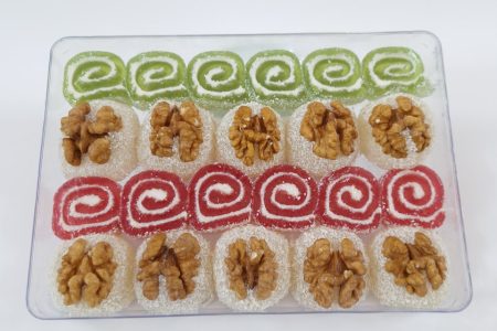 مواد اصلی تهیه باسلوق گردویی