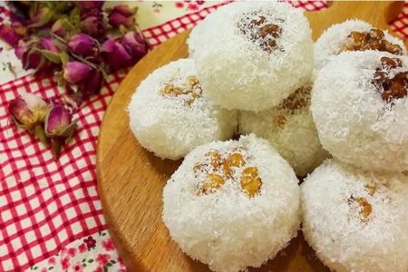 باسلوق گردویی برای پذیرایی