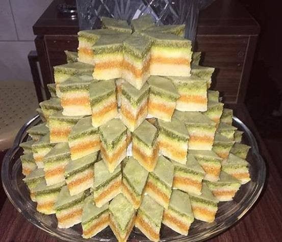 طرز تهیه شیرینی پرچمی خانگی با طعمی فوق‌العاده