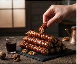 مواد لازم برای تهیه شیرینی سوجوق خانگی