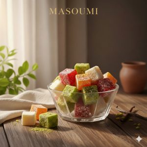 چطور شیرینی لوکوم را به بهترین شکل سرو کنیم؟